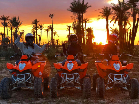 Vivez Marrakech Quad Biking Palpitant et pause thé